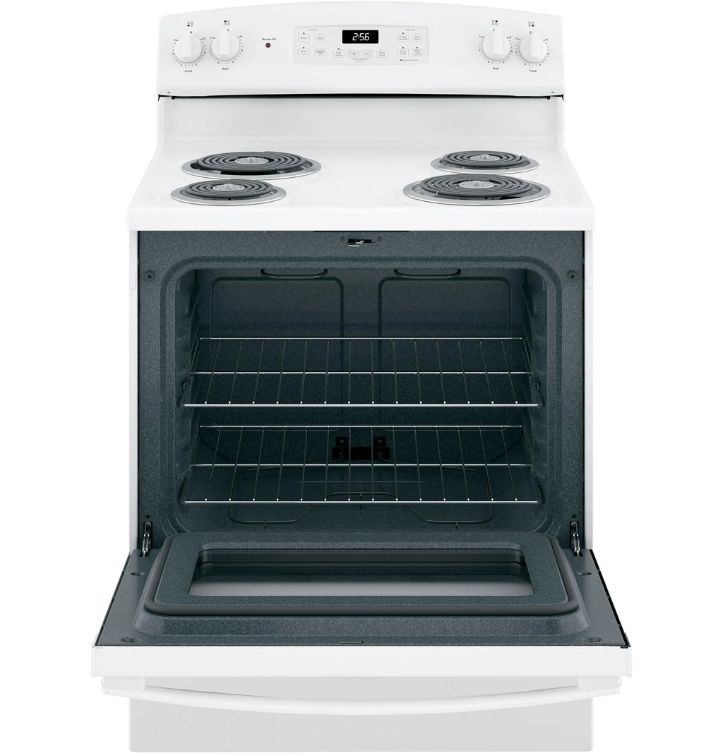 GE® 30" Free-Standing Self-Clean Electric Range