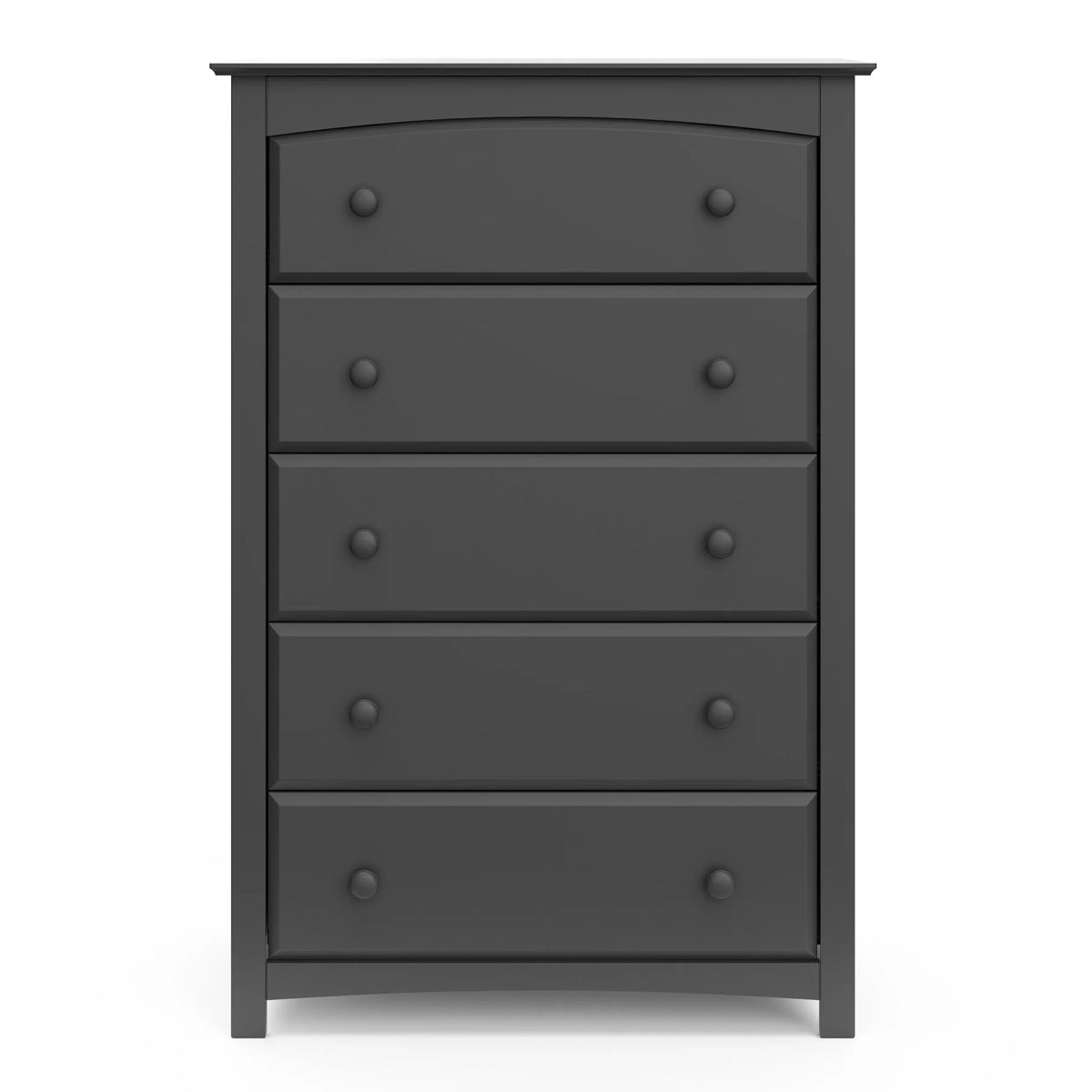 Storkcraft Kenton 5 Drawer Nursery Dresser, Pebble Gray