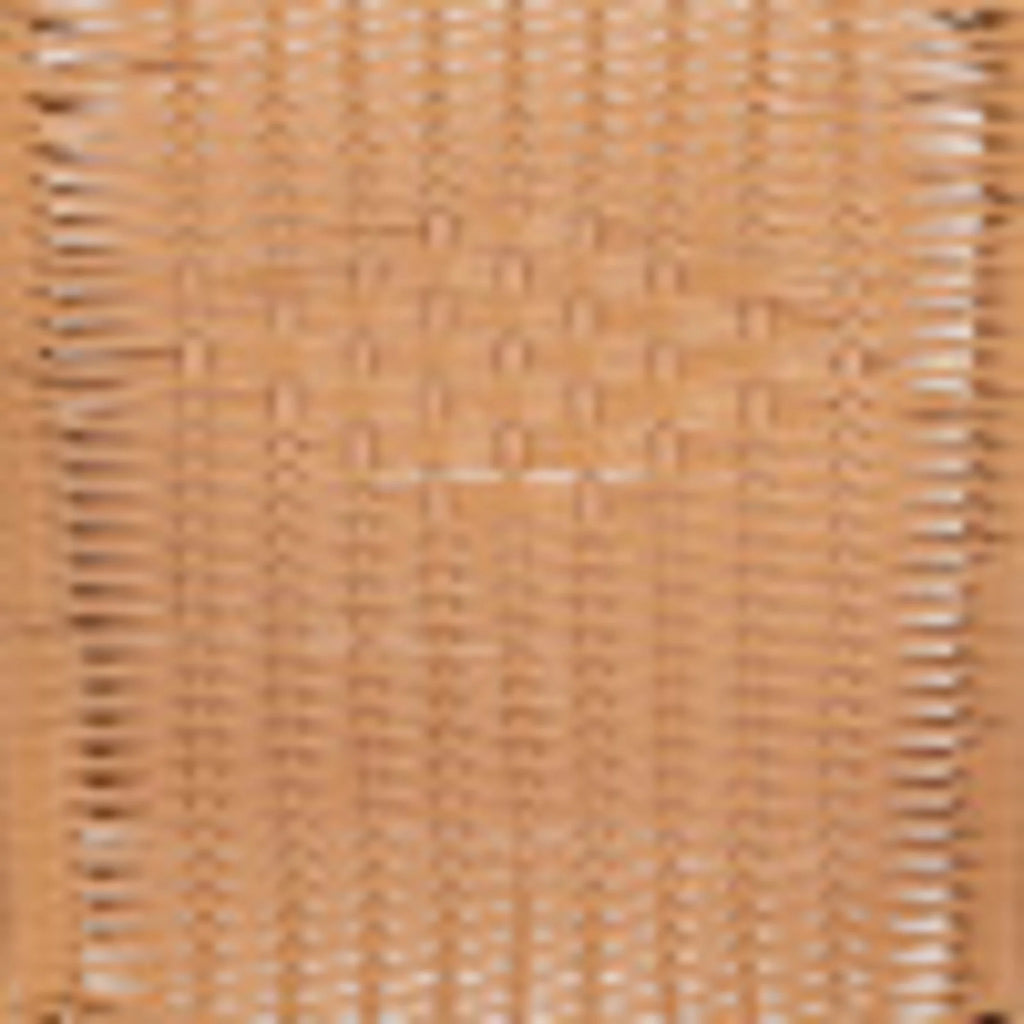 Flash Furniture Lila Indoor/Outdoor Stacking Rattan Patio Chairs, Set of 2, Beige