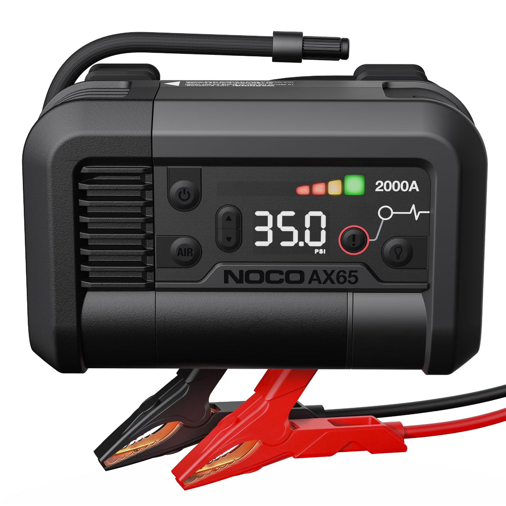 NOCO Boost Air AX65: 2000A Jump Starter with 22A 100 PSI Air Compressor