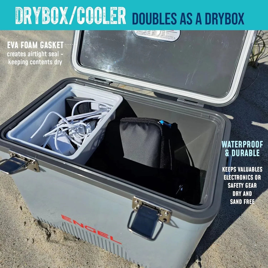 ENGEL 30 Qt Leak-Proof Compact Insulated Drybox Cooler - Pink