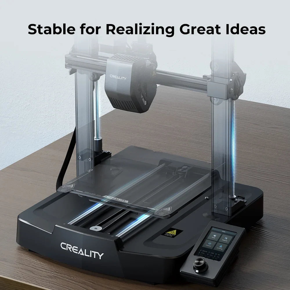 Creality Ender 3 V3 SE 3D Printer with CR Touch Auto Leveling Dual Z-Axis Auto Filament Loading 250mm/s Faster Printing Sprite Direct Extruder Print Size 8.66x8.66x9.84 inch