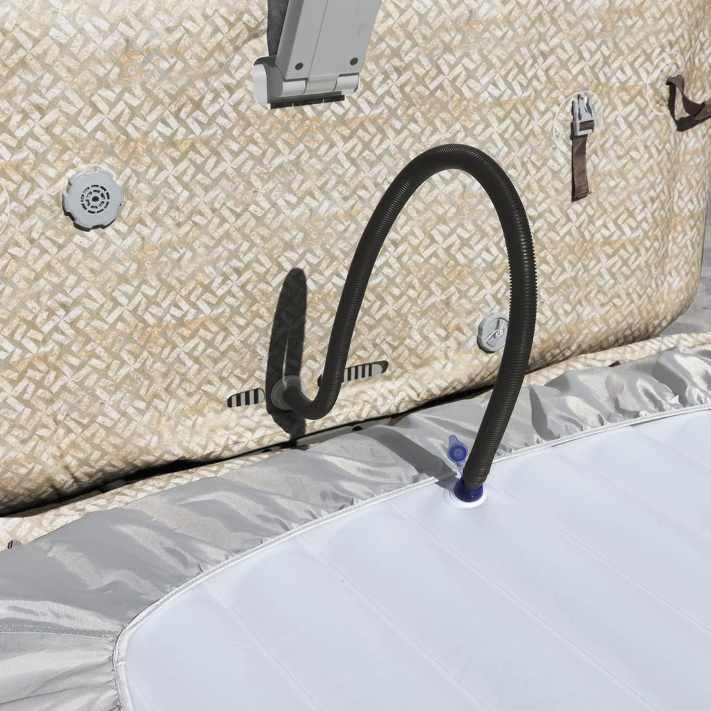 Bestway SaluSpa Hawaii Smart AirJet Inflatable Hot Tub w/ EnergySense Cover