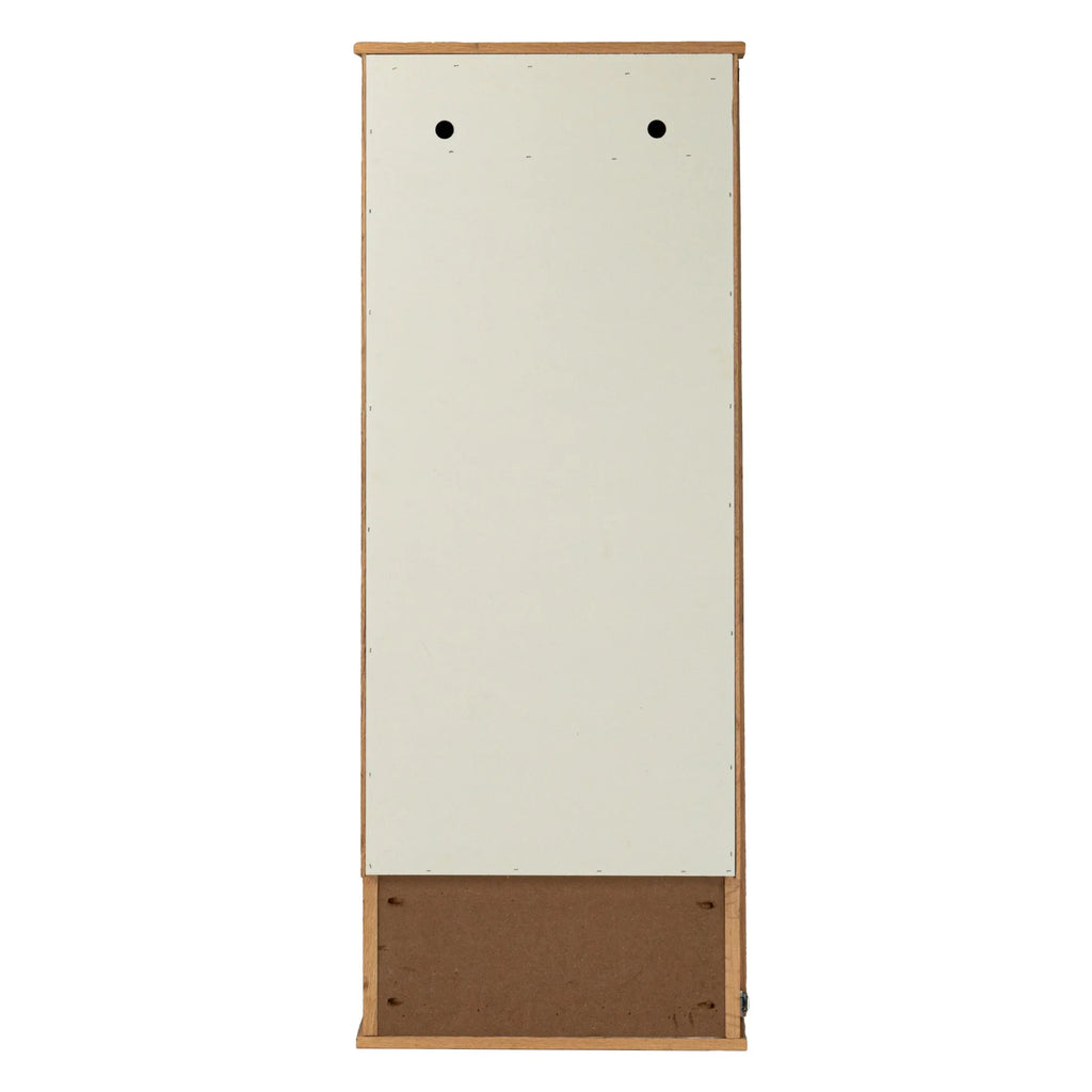 Household Essentials Iron a. n Fold Wall Ironing Board Cabinet, Built-In Ironing Board, Sturdy MDF, Melamine Cabinet, 7 Height Settings, Mounts Securely to Wall, Includes Pad with Cover, White