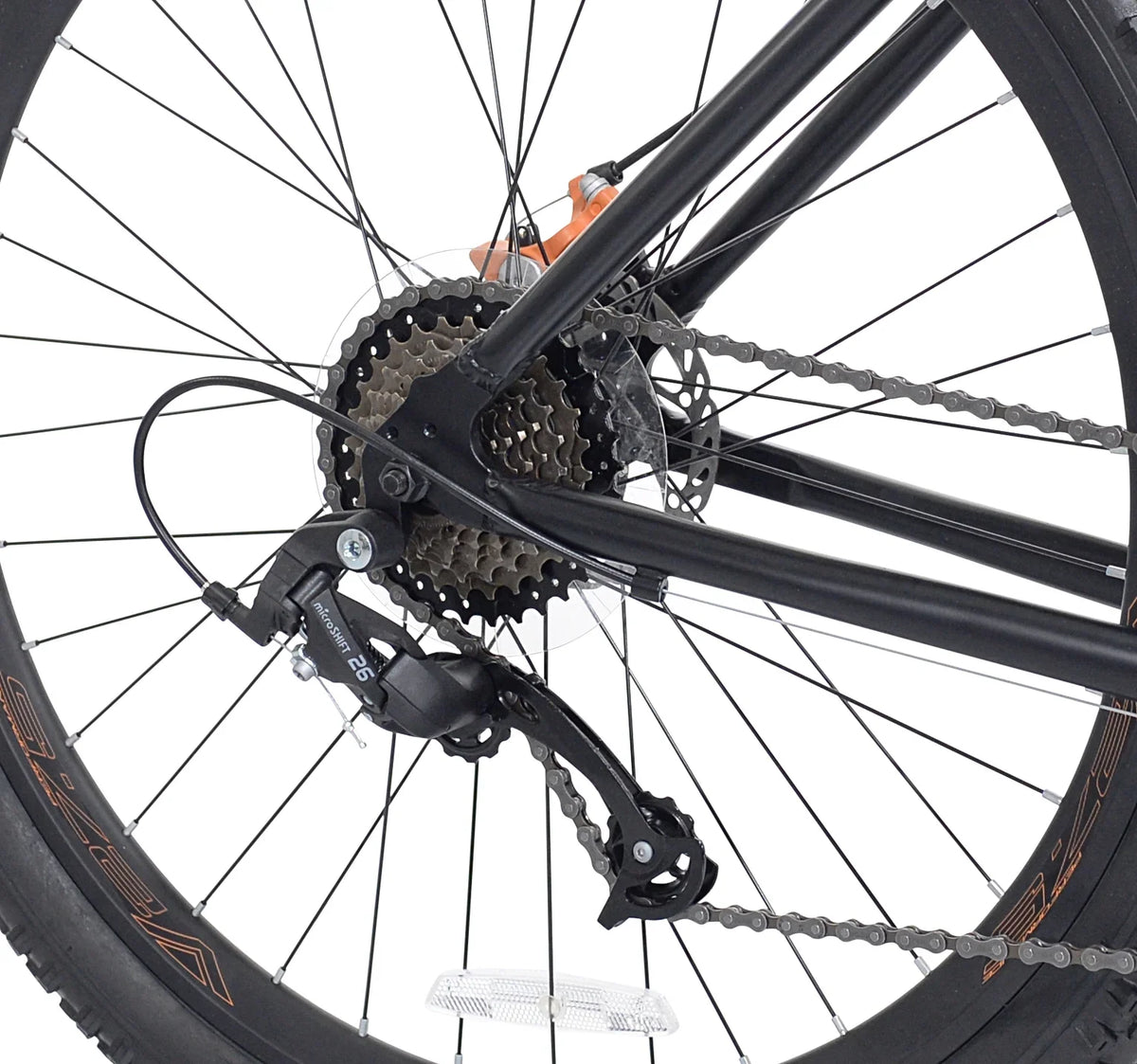 Ozark Trail 27.5" Vibe Mountain Bicycle, Small Frame, Fits Riders 5'0" - 5'6", Black, Adult, Unisex