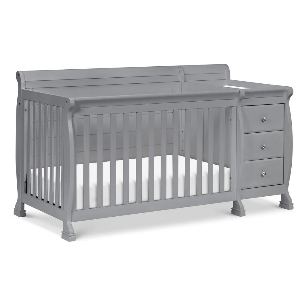 DaVinci Kalani 4-in-1 Convertible Crib & Changer in Grey