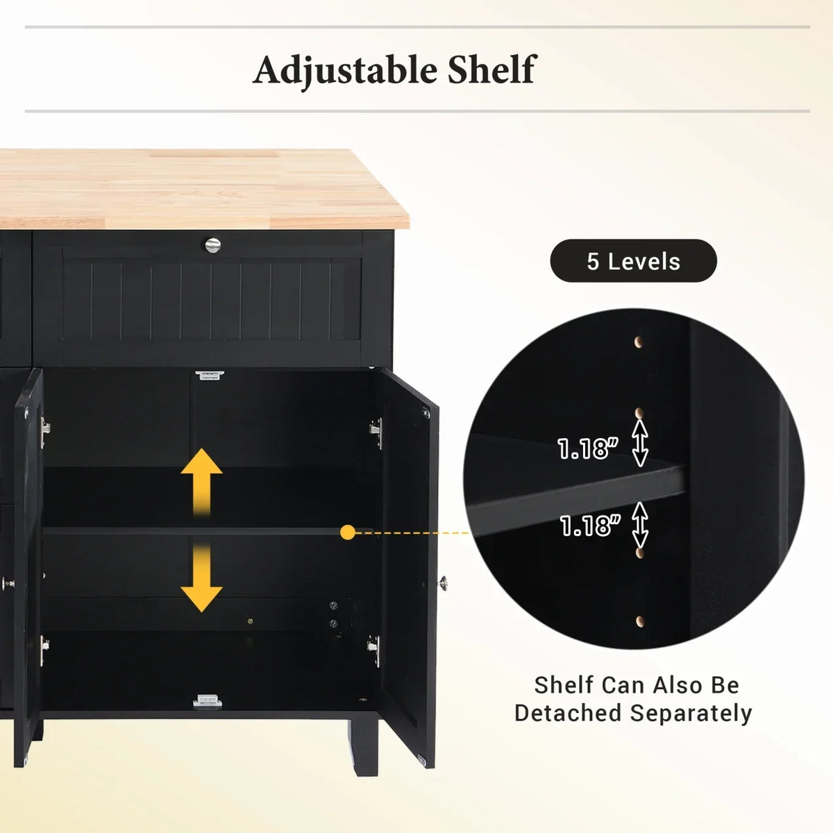 Kitchen Island with Storage, Portable Kitchen Island on Wheels with Drop-Leaf and 2 Stools, Built-in 4 Drawers and Towel Rack, Rolling Kitchen Island Cart for Home, Kitchen and Dining Room, White