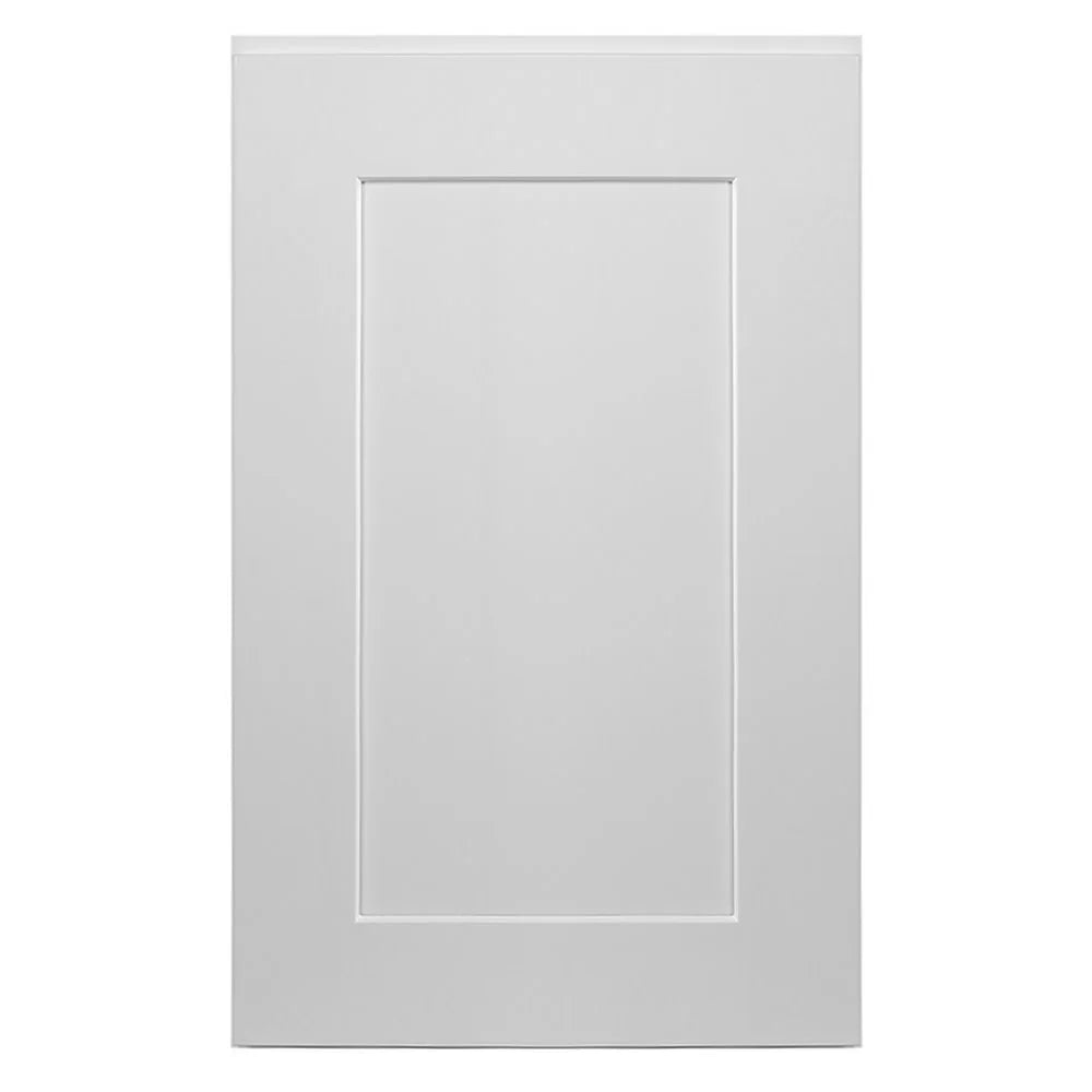 Design House Brookings Solid Wood Ready to Assemble 15"W x 24"H x 12"D Tall Shaker Wall Kitchen Cabinet, White