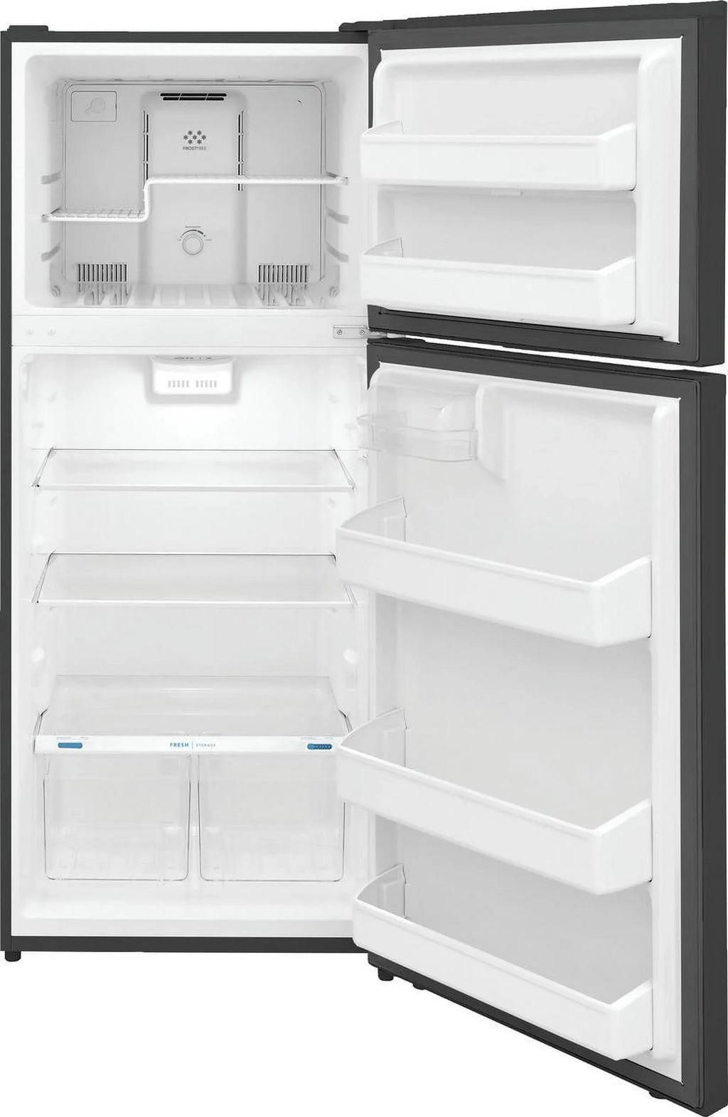 Frigidaire 17.6 Cu. Ft. Top-Freezer Refrigerator, Brushed Steel