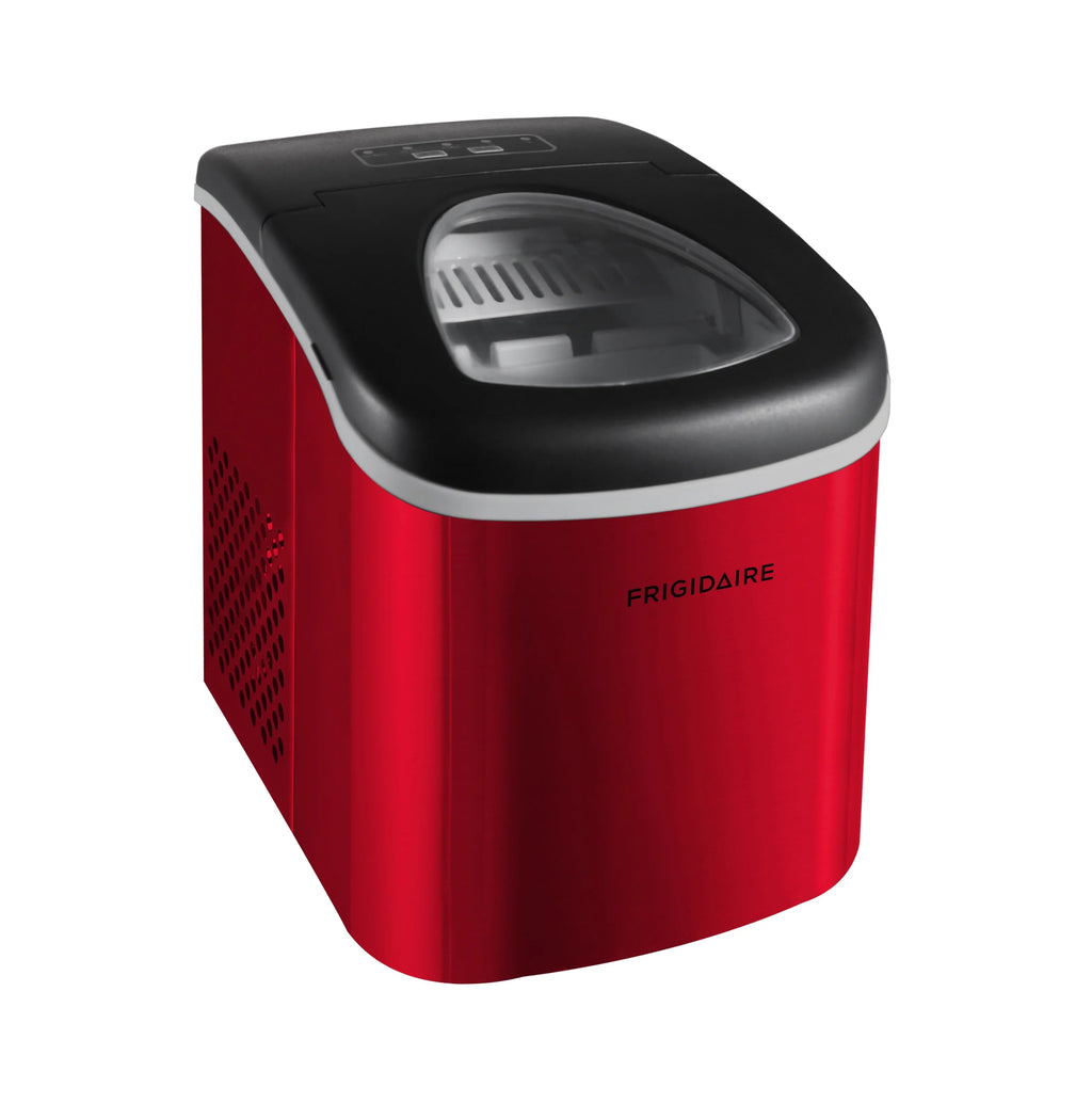 Frigidaire, 26 lbs. Ice Maker, Bullet-Shaped Ice, Stainless Steel, EFIC130