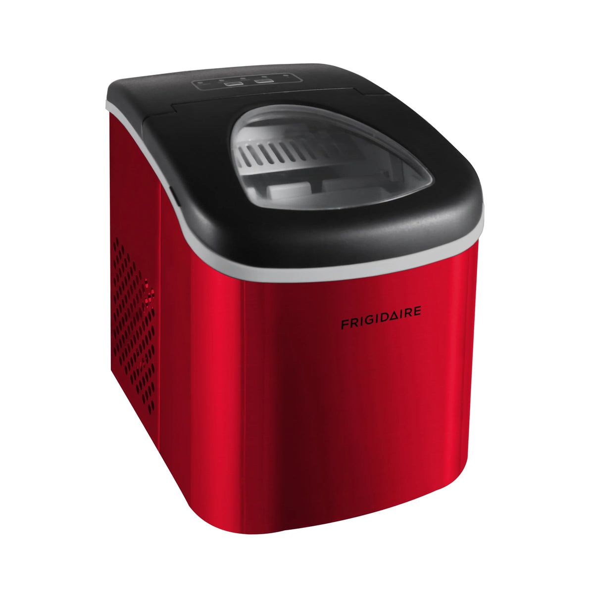 Frigidaire, 26 lbs. Ice Maker, Bullet-Shaped Ice, Stainless Steel, EFIC130