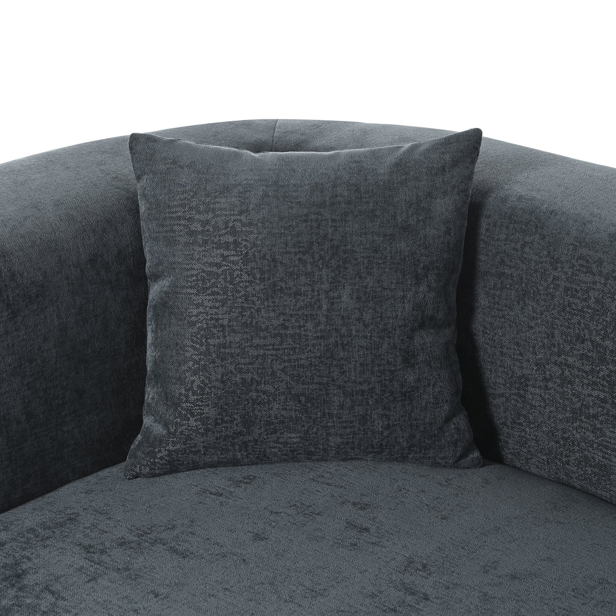 Harper & Bright Designs Modern Curved Floor Sofa Set, Modular Sectional Sponge Couch for Living Room, 2 PC Free Combination No Assembly Foam-Filled Sofa, Beige