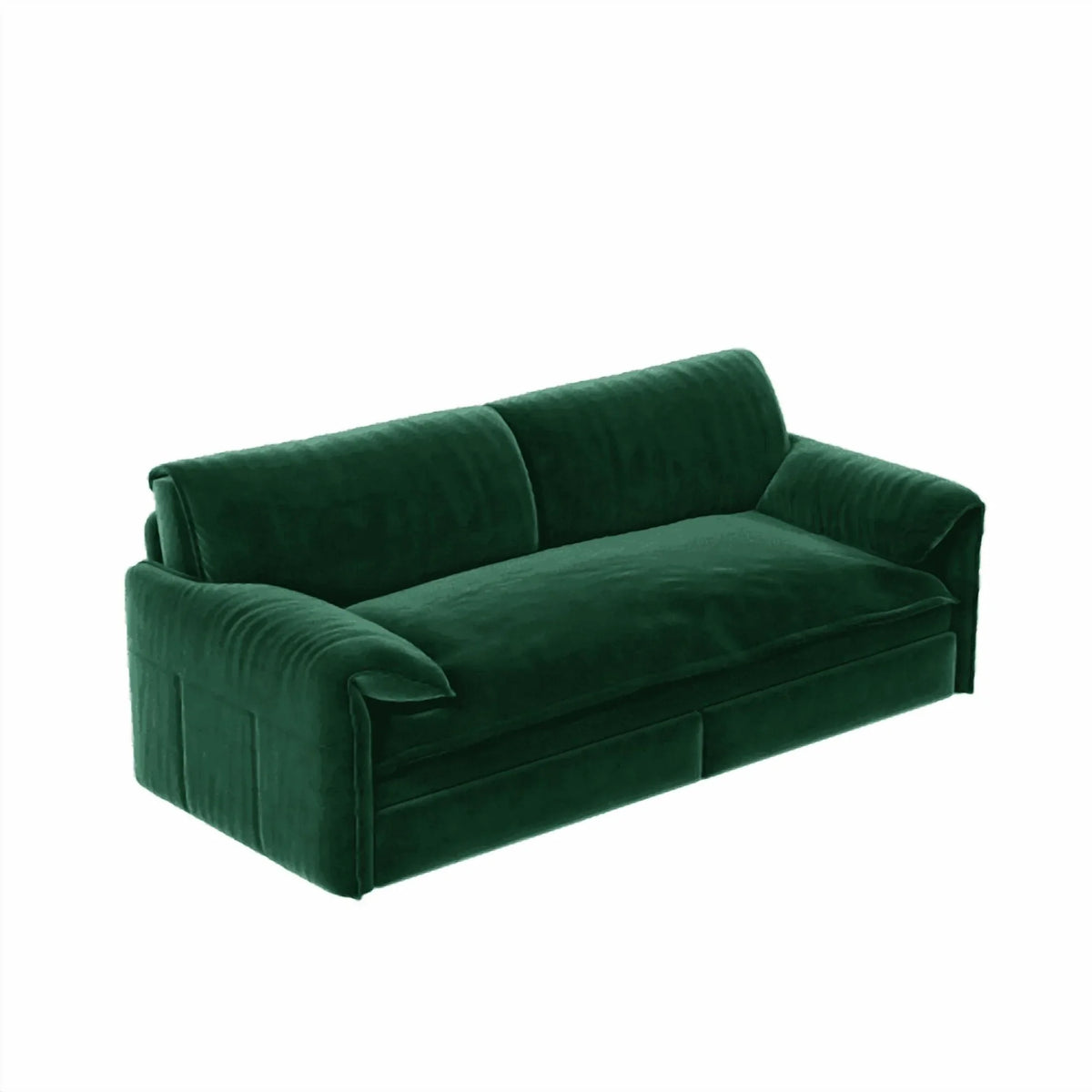 66" Queen Pull Out Sofa Bed, 3-in-1 Convertible Sleeper Sofa with Side Storage,Multi-Functional Velvet Loveseat Bed for Living Room,Bedroom