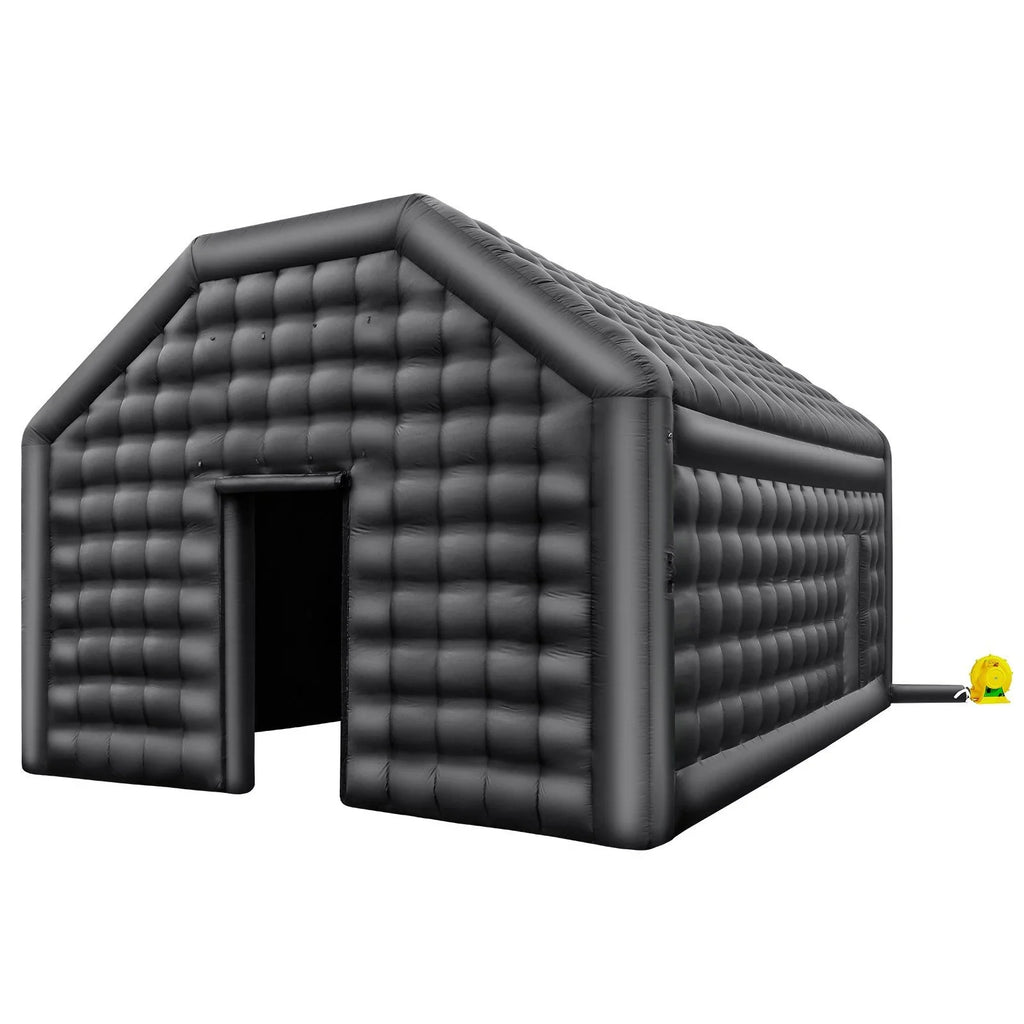 Portable Inflatable Nightclub - 16.4FT Wide Blow Up Party Tent with Glow Lights for DJ Parties