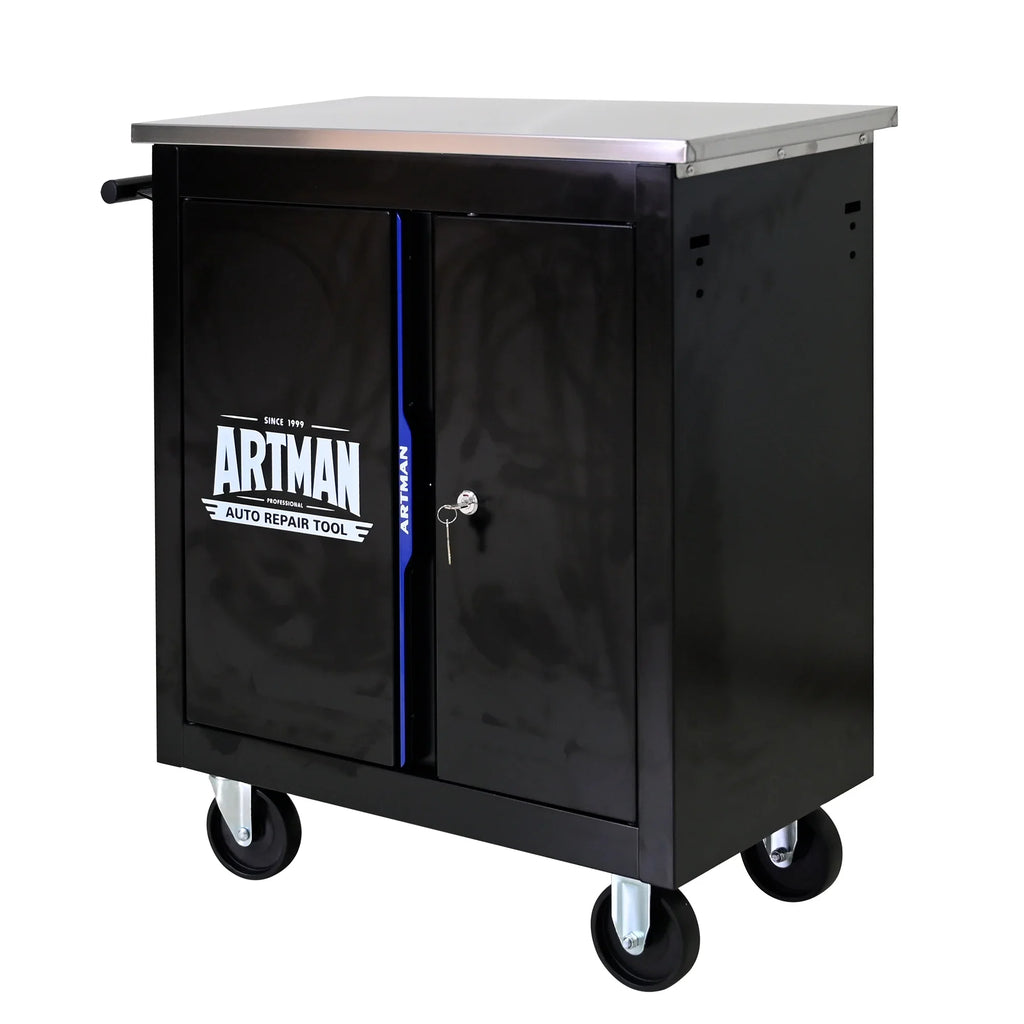 ARTMAN 6-Drawer Tool Storage Chest with Lockable Wheel,6 Drawer Tool Storage Cabinet for Garage, Warehouse, Repair Shop