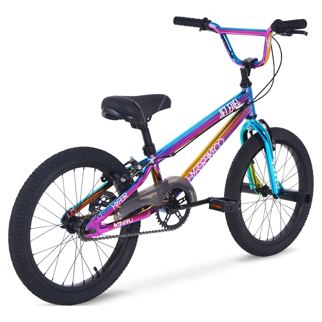 18" Hyper Bicycles Jet Fuel BMX Child's Bike, Recommended for Kids Ages 7 to13 Years Old