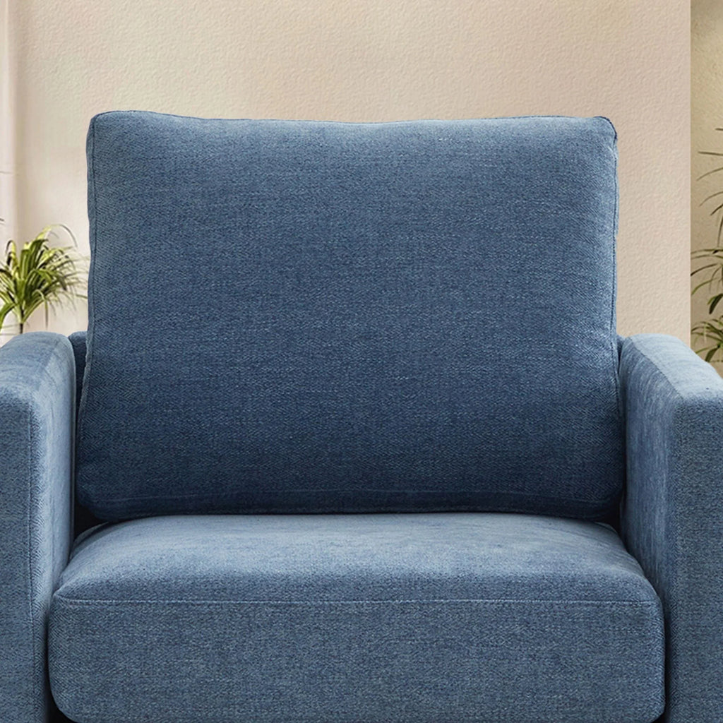 Swivel Accent Chair"360 Degree Square Swivel Chair for Living Room, Mid Century Modern Upholstered Swivel Barrel Chair,Comfy Sofa Armchairs for Bedroom,Nursery,Chenille(Beige)