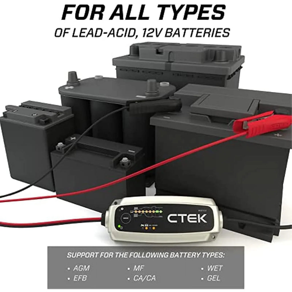 CTEK MXS 5.0 40-206 4.3 Amps 12V Fully Automatic Automotive Battery Charger