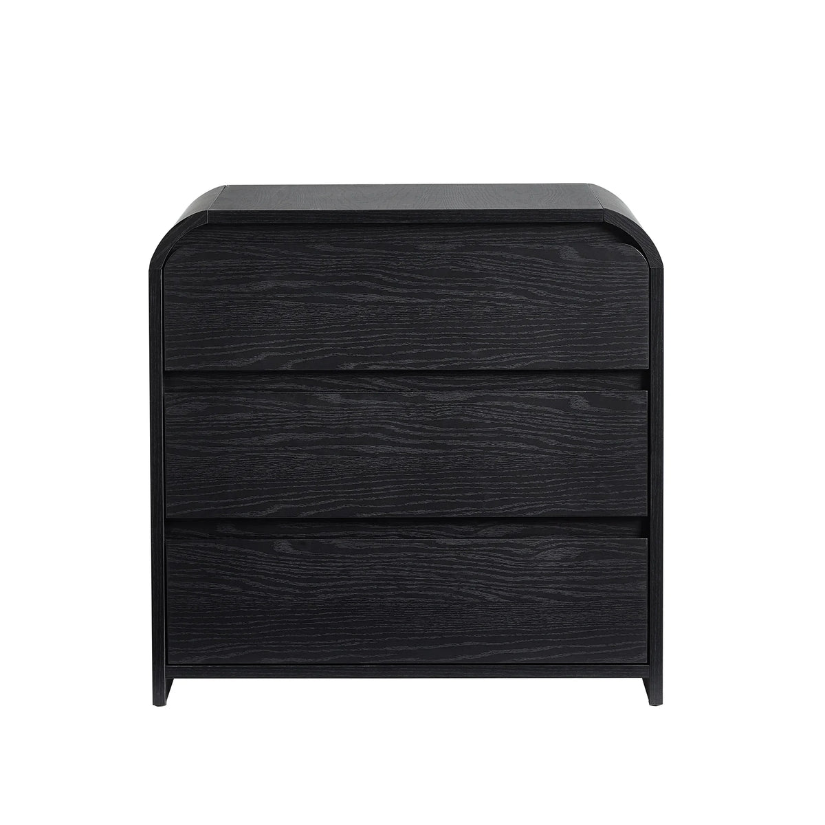 Better Homes & Gardens Juliet 3 Drawer Nightstand with USB, Light Honey