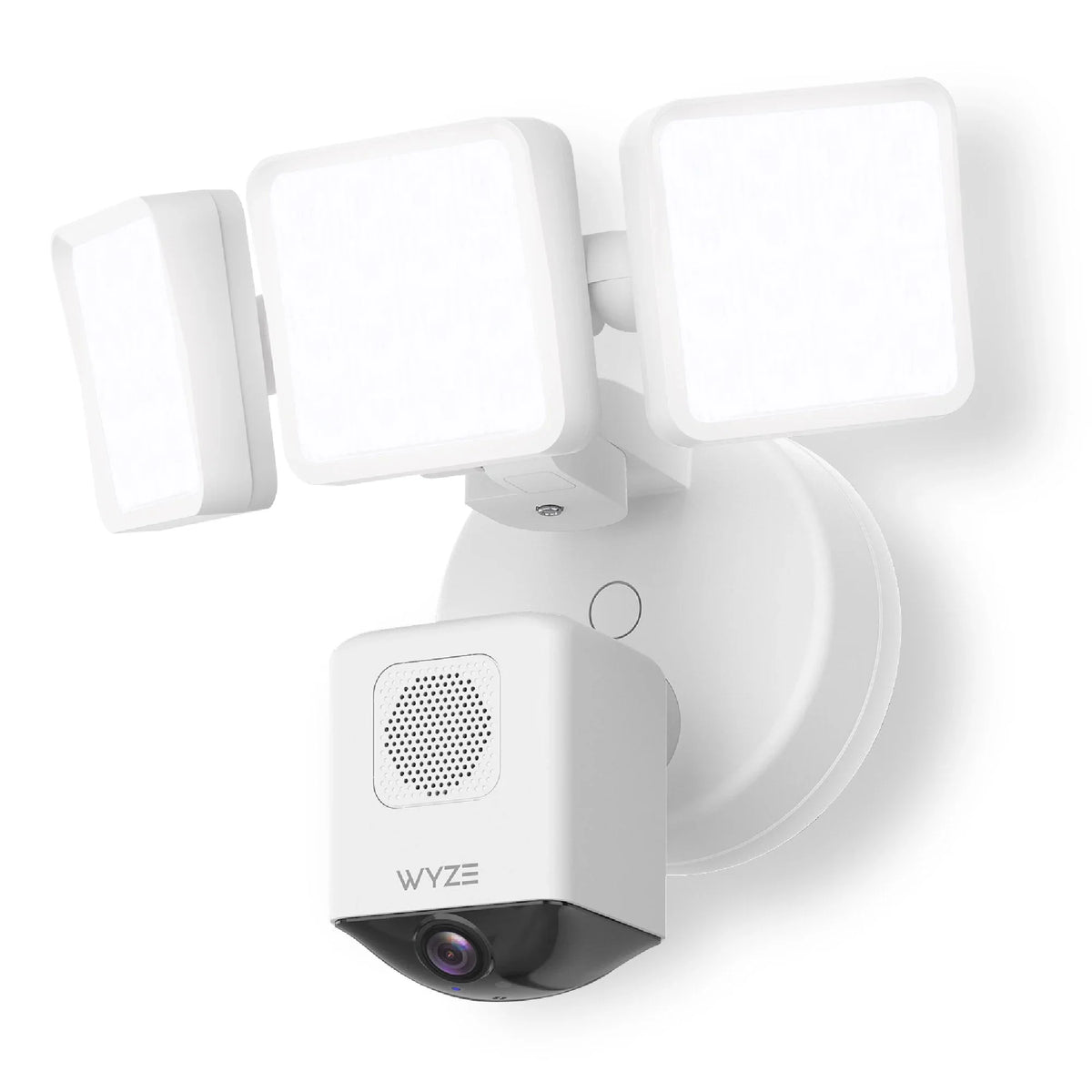 Wyze - Floodlight Camera Pro, 3000 Lumen LEDs, 180" Wide View, 2k HD Outdoor Wi-Fi Floodlight Home Security Camera - Black