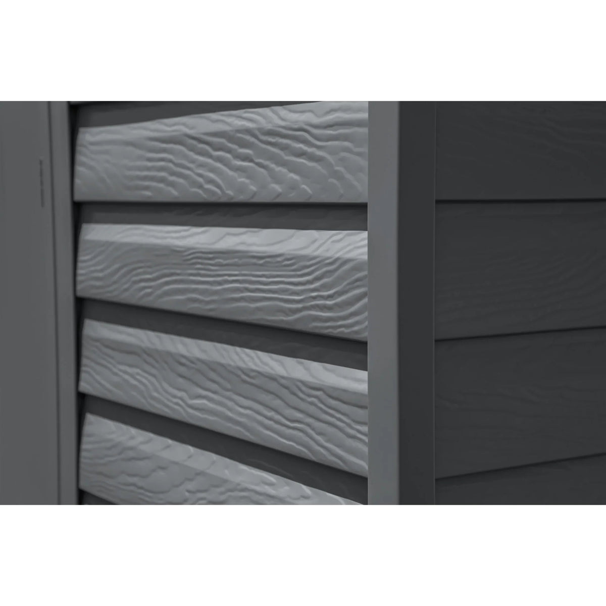 Arrow Select Steel Storage Shed Steel Storage Shed, 6x5, Charcoal
