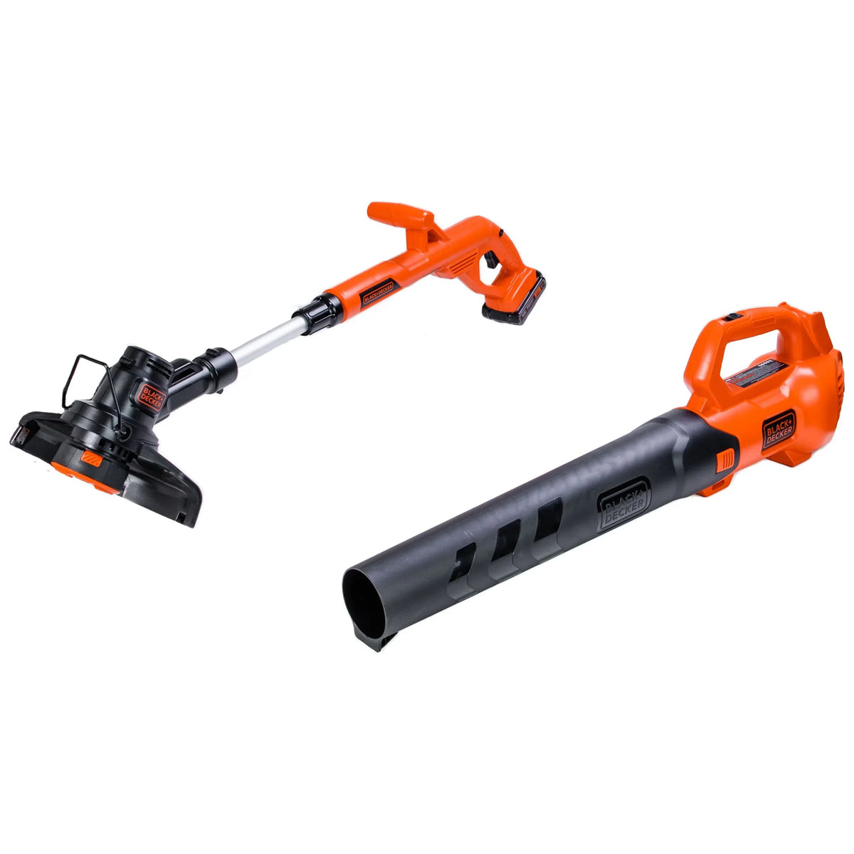 BLACK+DECKER 20V MAX* Leaf Blower and String Trimmer Combo Kit, (BCK279D2)