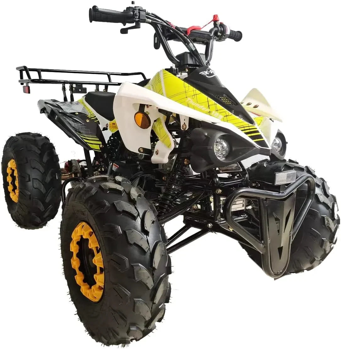 X-Pro Brand 125cc ATV with Automatic LED Headlights