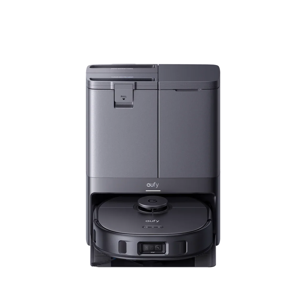 eufy restored X10 Pro Omni Robot Vacuum and Mop Combo, 8,000 Pa Suction, Dual Mops, Auto Mop Washing, Auto Drying, Self-Emptying"(Refurbished Acceptable"