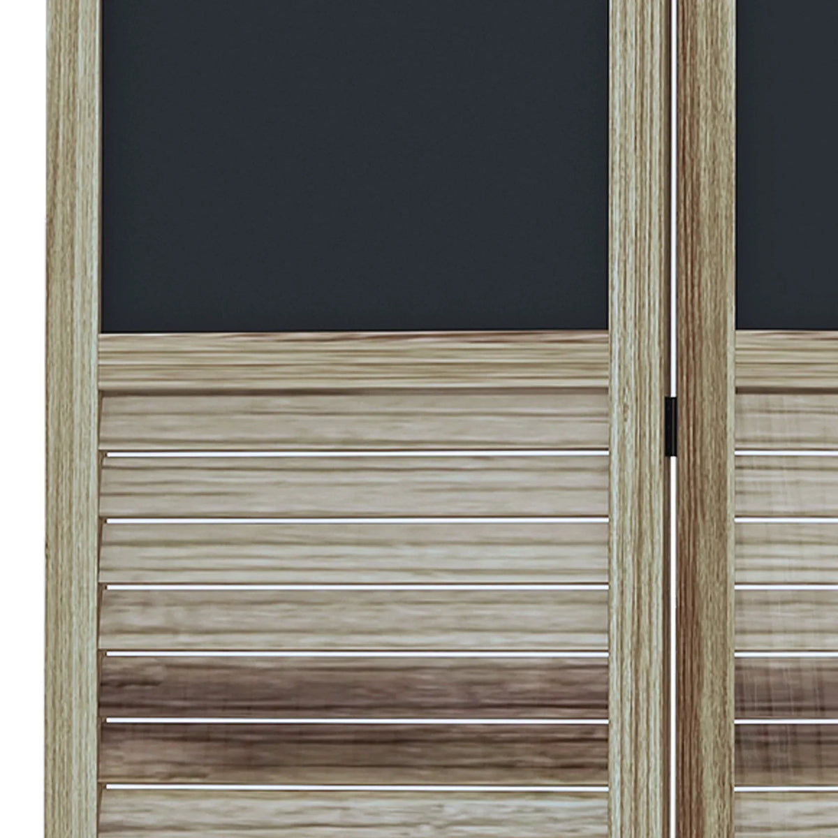 HOMCOM 5.5' 4 Panel Room Divider, Indoor Privacy Screens for Home, Brown