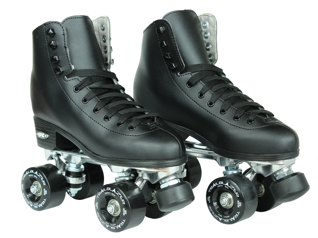 Epic Classic Black Quad Roller Skates