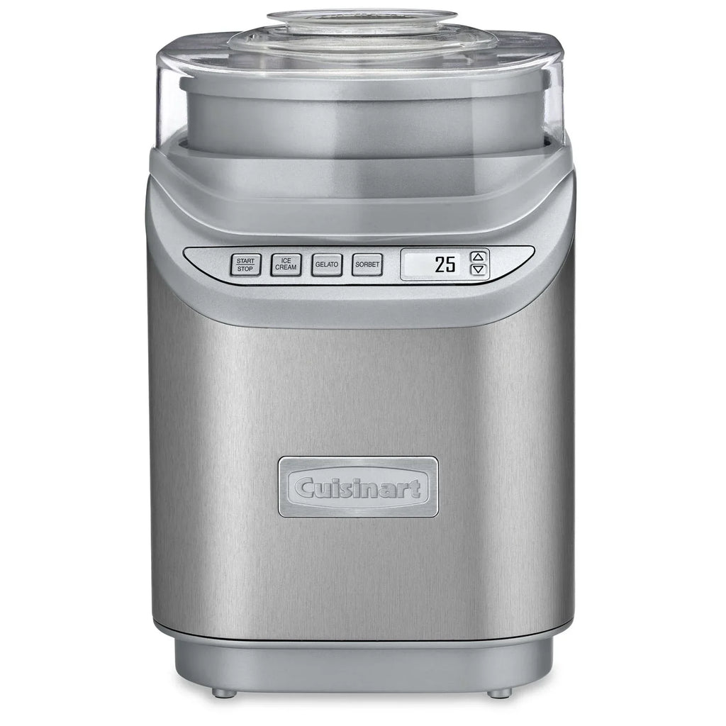 Cuisinart - ICE-70 Electronic Ice Cream Maker, Brushed Chrome