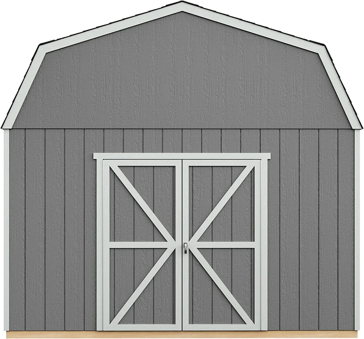 Handy Home Products Hudson 12 ft. x 16 ft. Wood Storage Shed