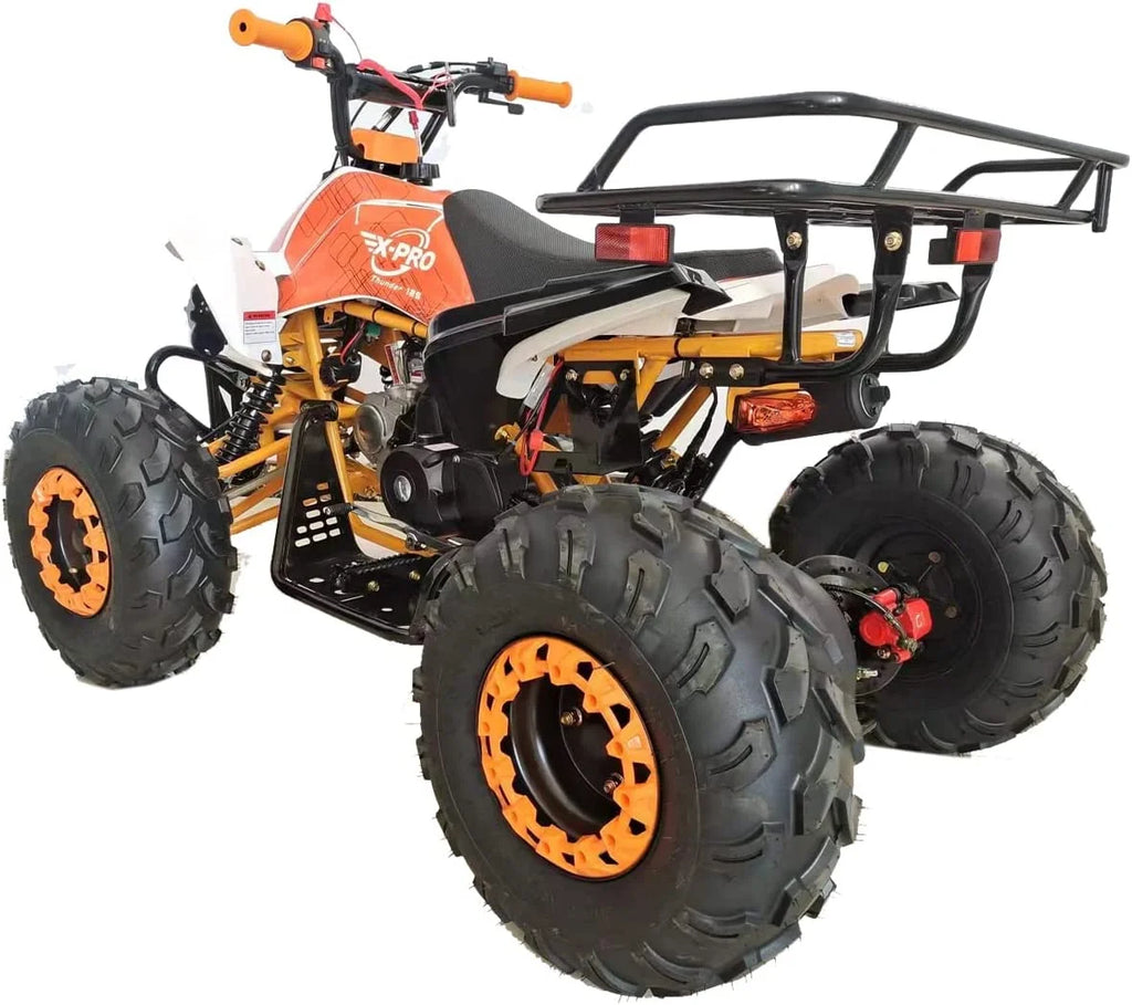 X-Pro Brand 125cc ATV with Automatic LED Headlights