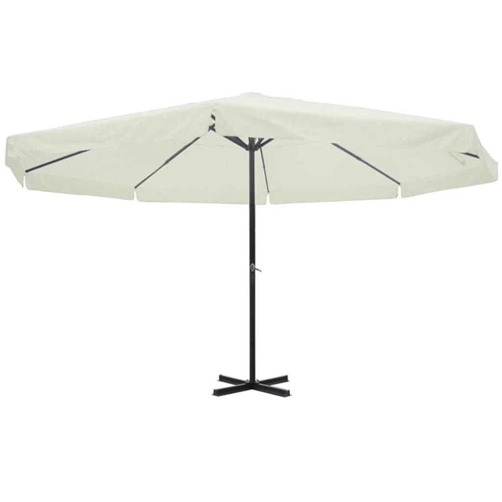 vidaXL Garden Parasol Azure Blue Polyester with PA coating Large