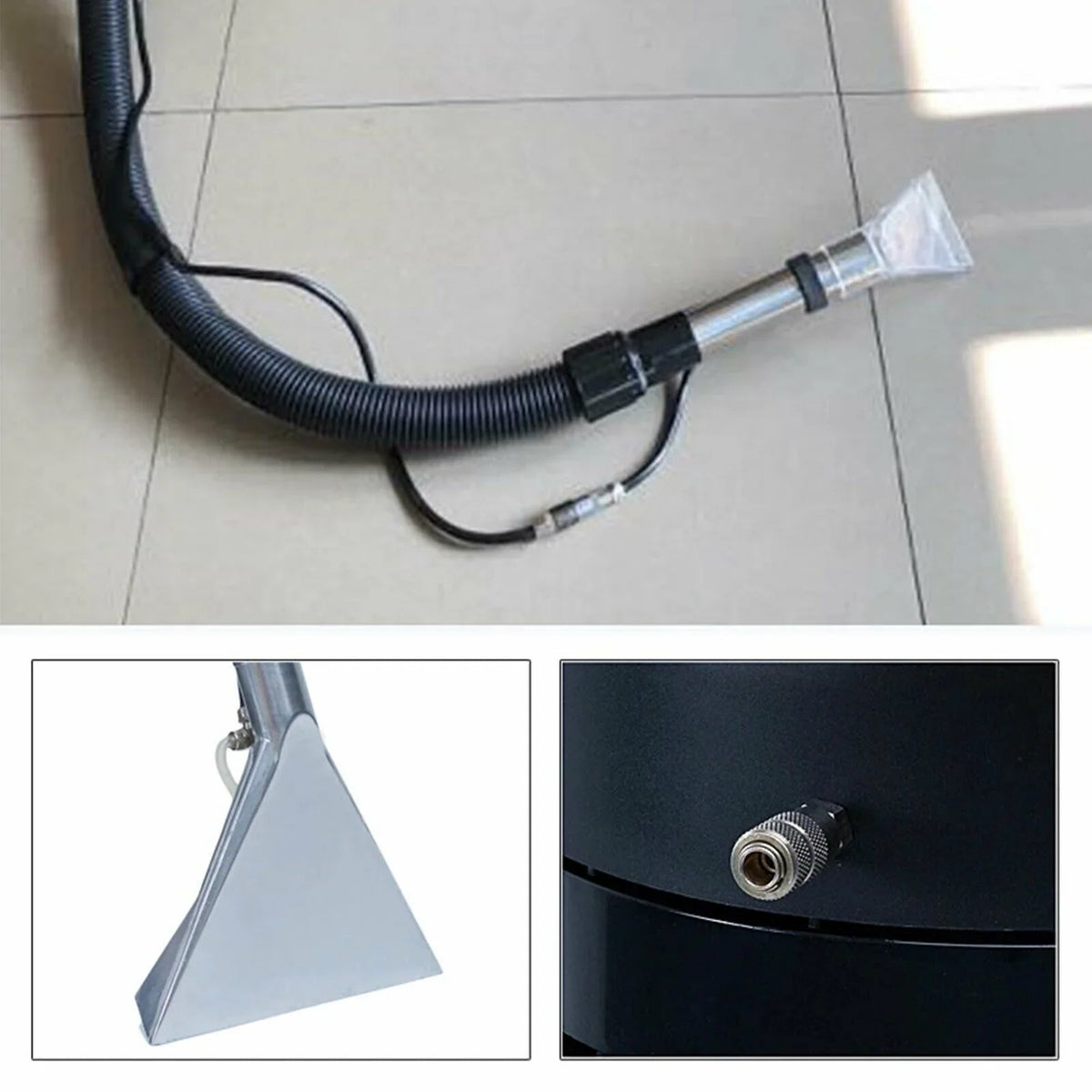 60L Commercial Carpet Cleaner Extractor 3 in 1 Cleaning Machine Vacuum Cleaner