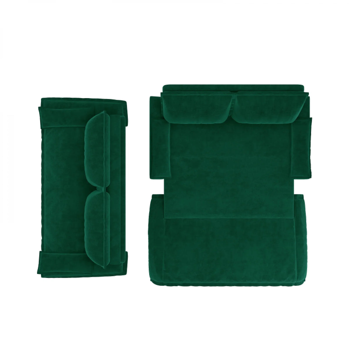 66" Queen Pull Out Sofa Bed, 3-in-1 Convertible Sleeper Sofa with Side Storage,Multi-Functional Velvet Loveseat Bed for Living Room,Bedroom