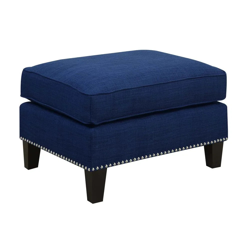 Picket House Emery Ottoman Heirloom Charcoal