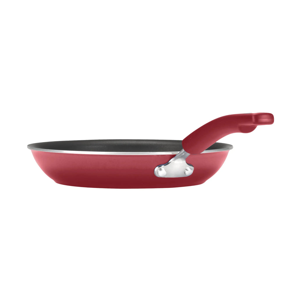 Rachael Ray 15-Piece Nonstick Pots and Pans Set/Cookware Set, Marine Blue