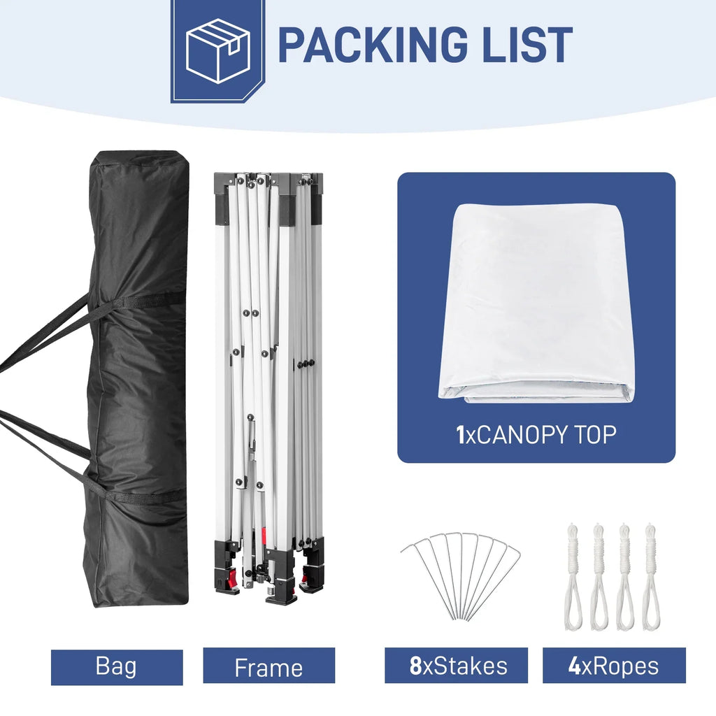 Zimtown Canopy 10x10 Pop Up Canopy Waterproof Canopy Tent Straight Leg Pop Up Tent