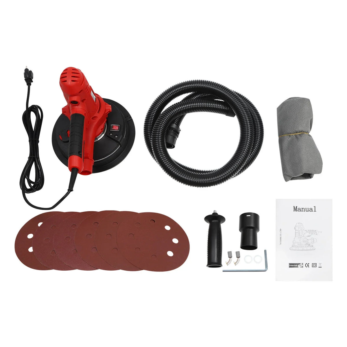 Electric Drywall Sander Plaster Wall Sanding Machine Portable Hand Polishing Machine 1200W