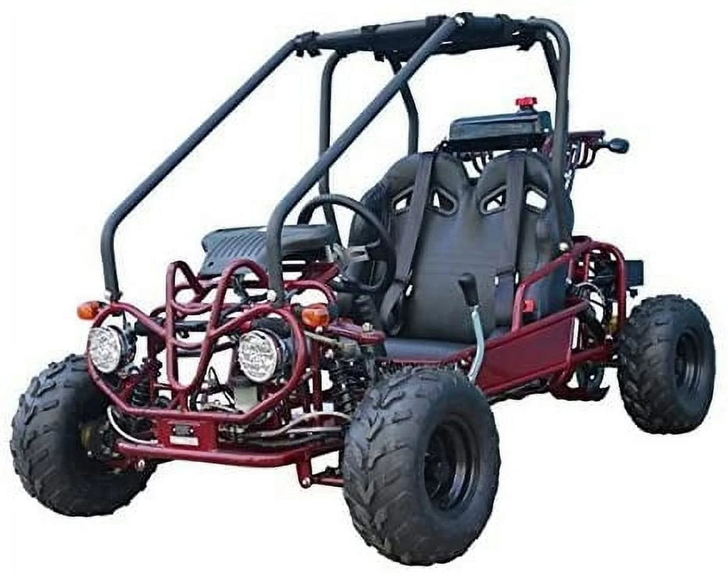 Tao Tao GK110 110cc Gas Go-Kart Youth Automatic with Reverse Red