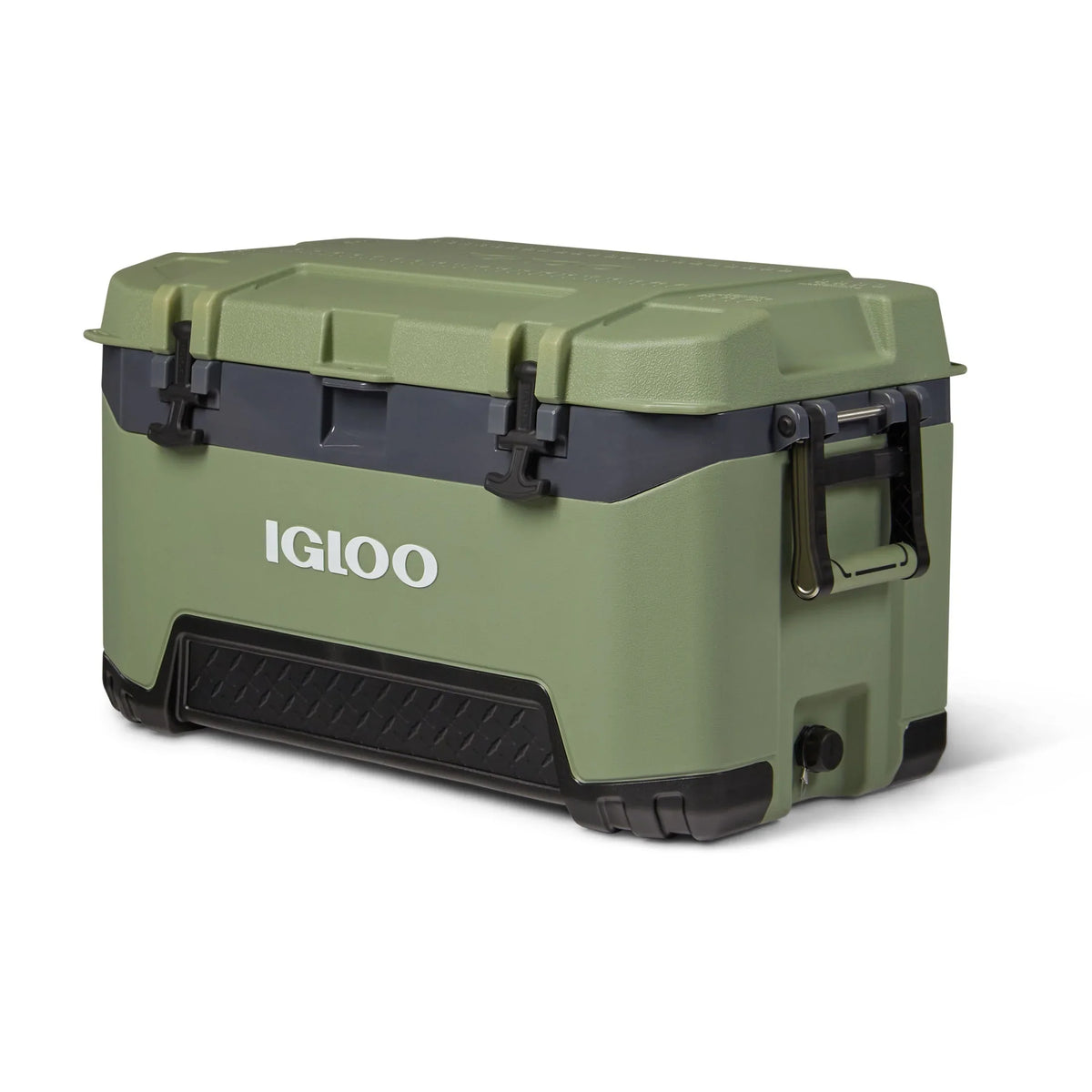 Igloo 72 QT BMX Ice Chest Cooler with Cool Riser Technology, Oil Green