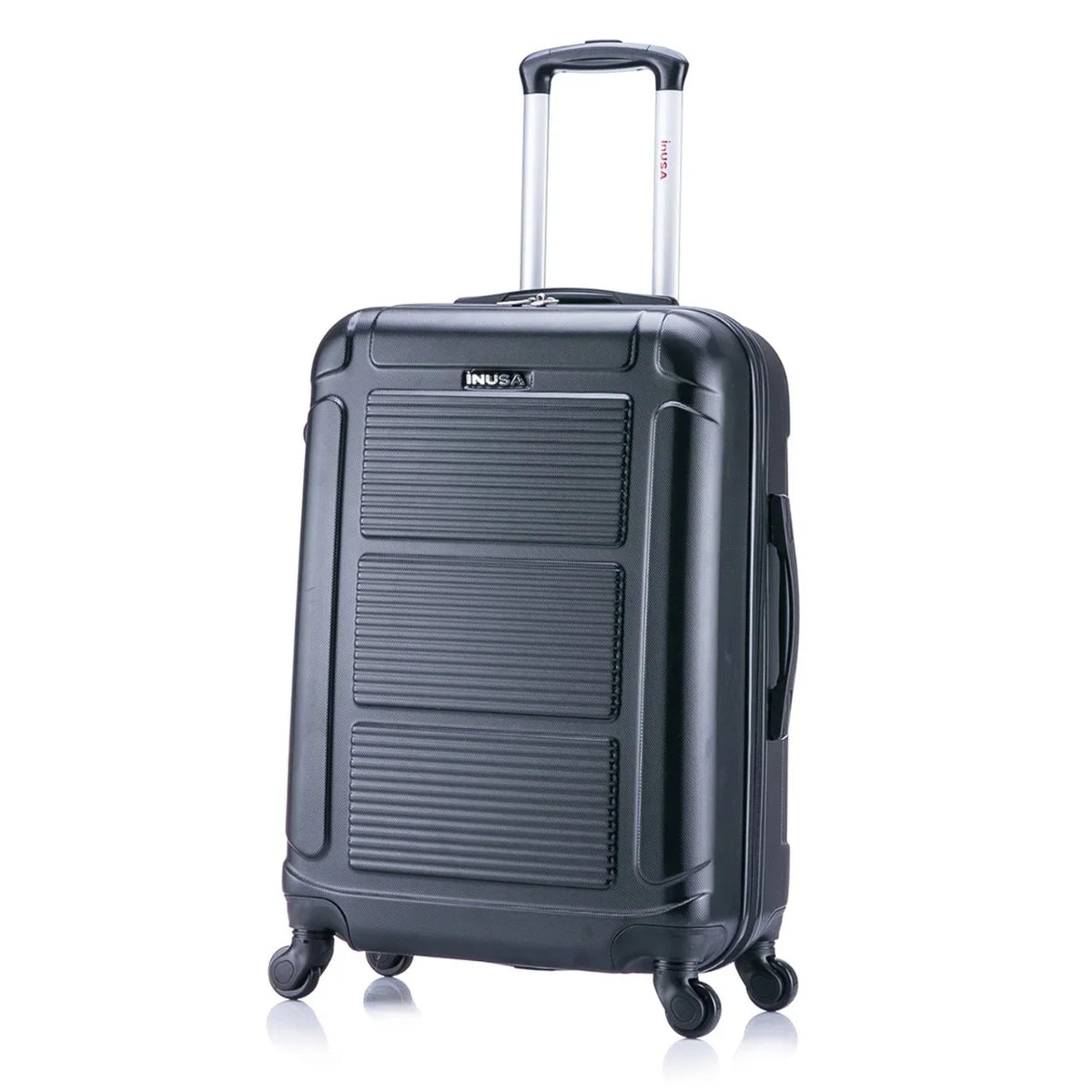 InUSA Pilot 3-Piece Hardside Luggage Sets with Spinner Wheels, Handle, Trolley, (20"/24"/28"), Blue