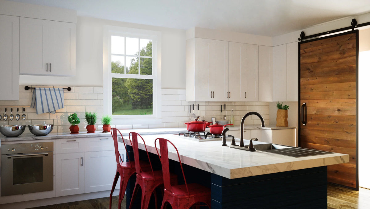 Design House Brookings Solid Wood Ready to Assemble 15"W x 24"H x 12"D Tall Shaker Wall Kitchen Cabinet, White
