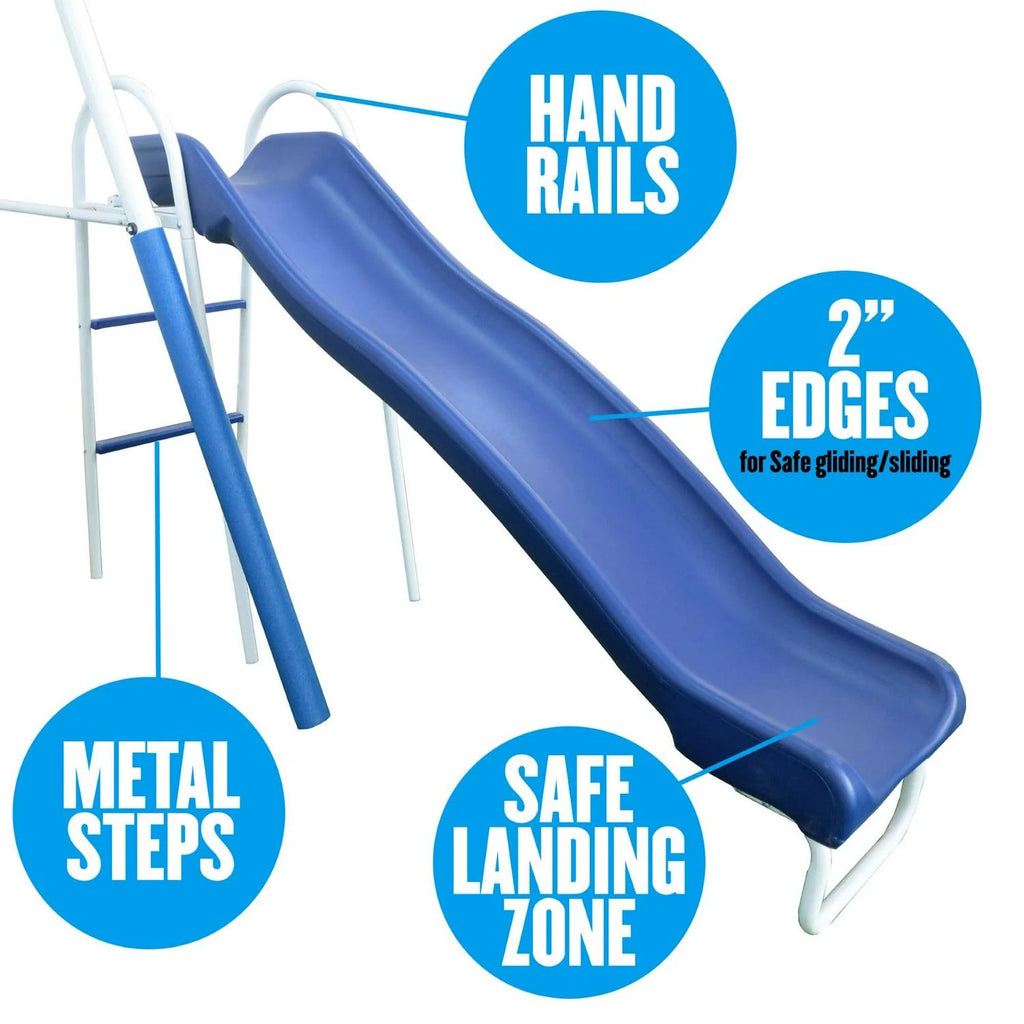 XDP Recreation Surf N Swing Set with Wave Slide. Super Disc Swing. Swing Seat. Stand R Swing. & Surf N Board Swing
