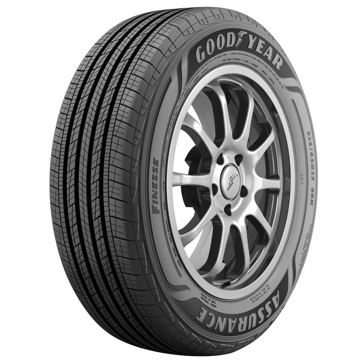 Goodyear Assurance Finesse All Season 235/55R18 100H Passenger Tire