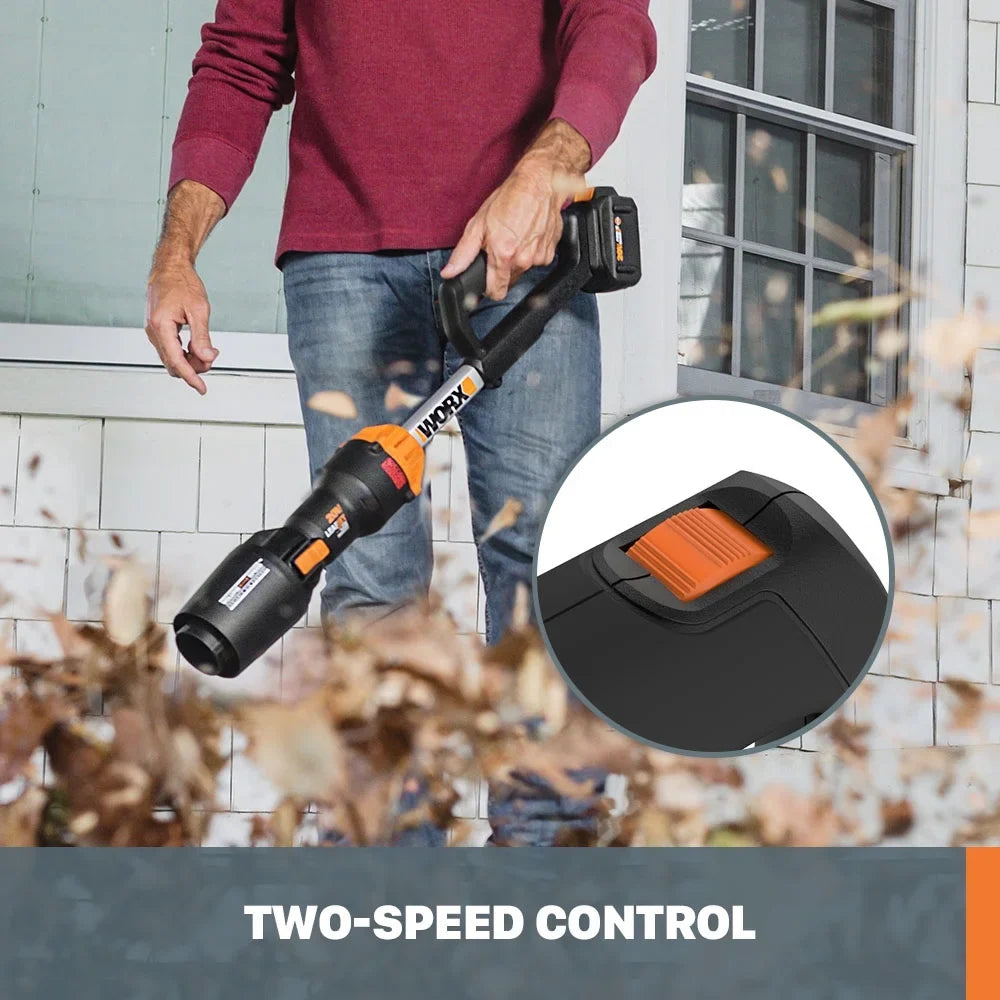 Worx WG543.9 20V Power Share LEAFJET Cordless Leaf Blower with Brushless Motor - TOOL ONLY