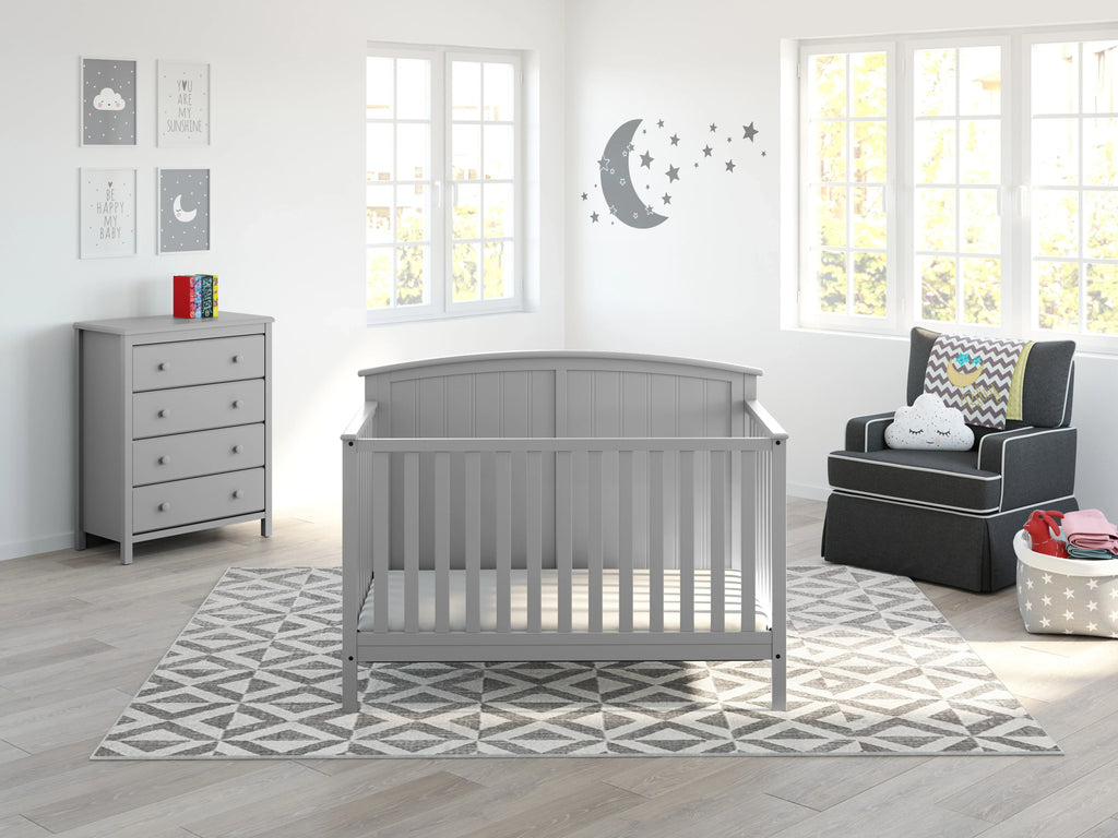 Storkcraft Alpine 4 Drawer Nursery Dresser, White