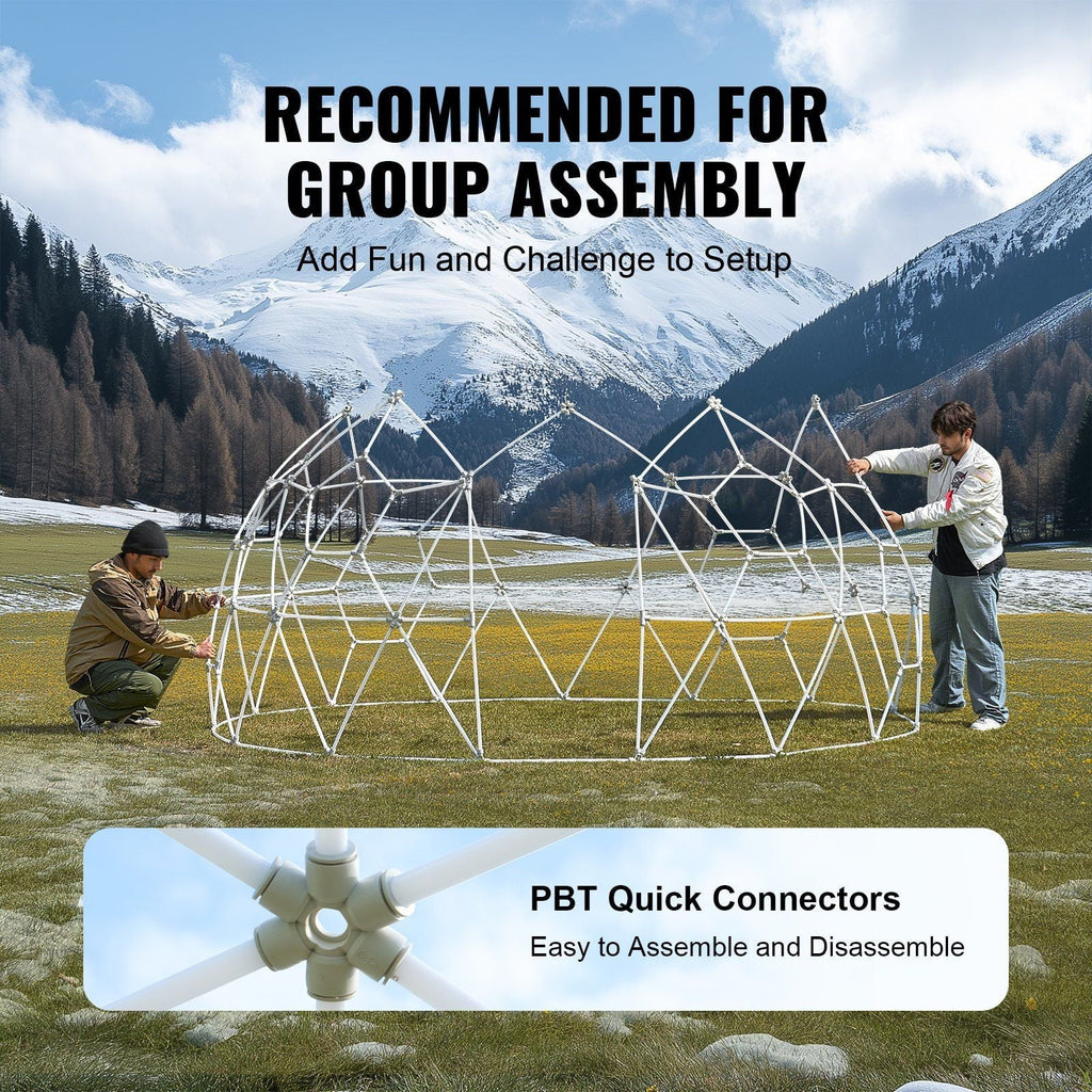 9.5FT Outdoor Bubble Tent �C Transparent Dome Camping Shelter with Zip Door & Windows �C Waterproof Pop-Up Tent for Stargazing, Backyard, Patio & Glamping �C Portable Instant Setup