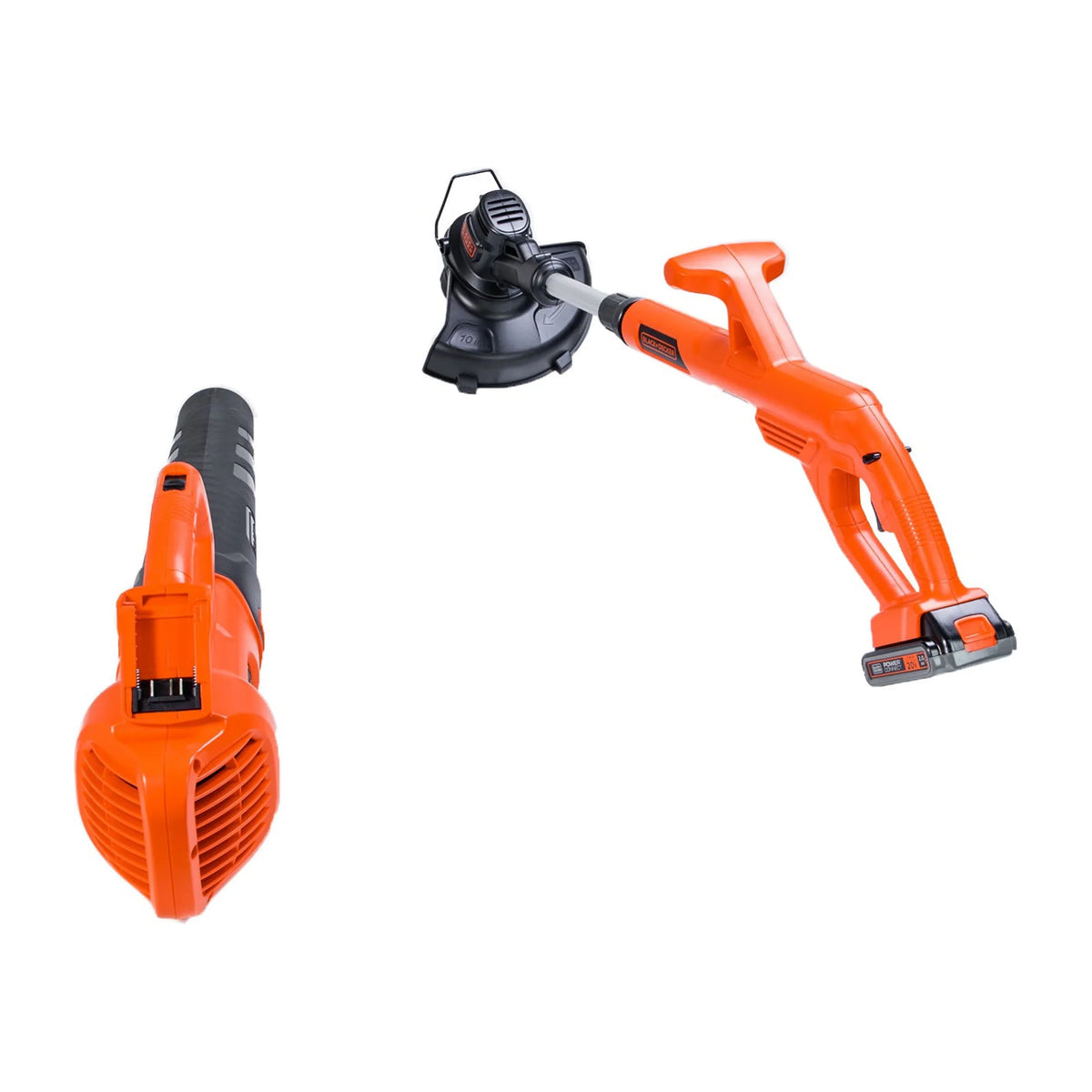 BLACK+DECKER 20V MAX* Leaf Blower and String Trimmer Combo Kit, (BCK279D2)